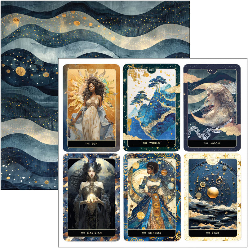 Ciao Bella - Celestial - Paper Pad 8"x8"