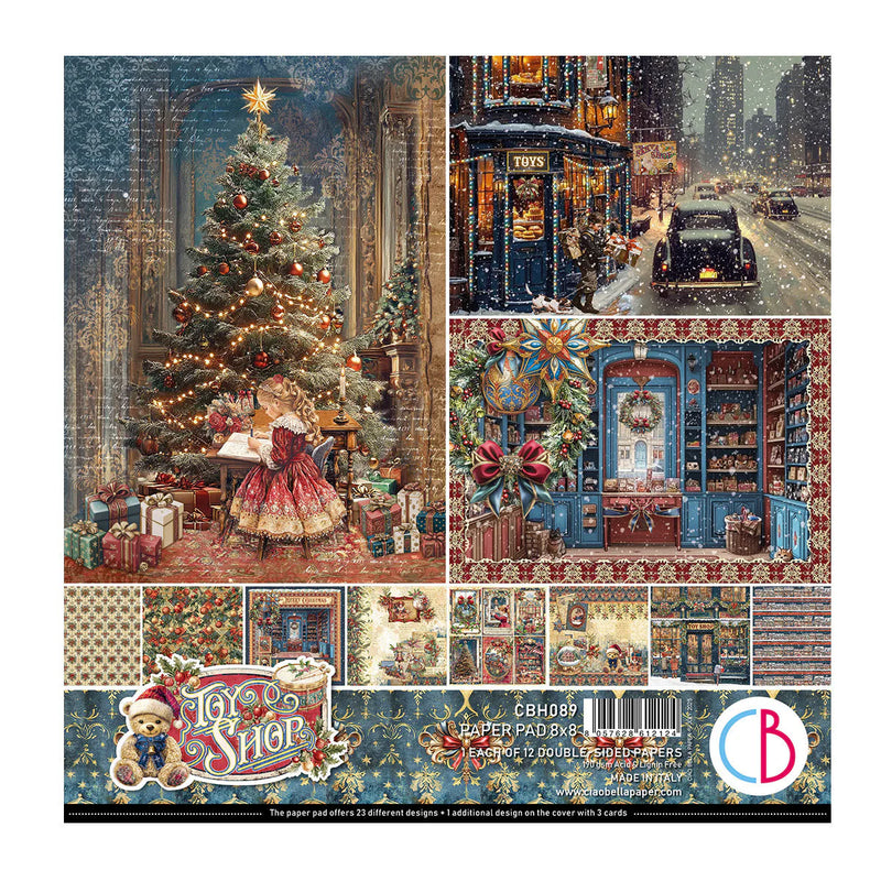 Ciao Bella - Toy Shop - Paper Pad 8"x8"