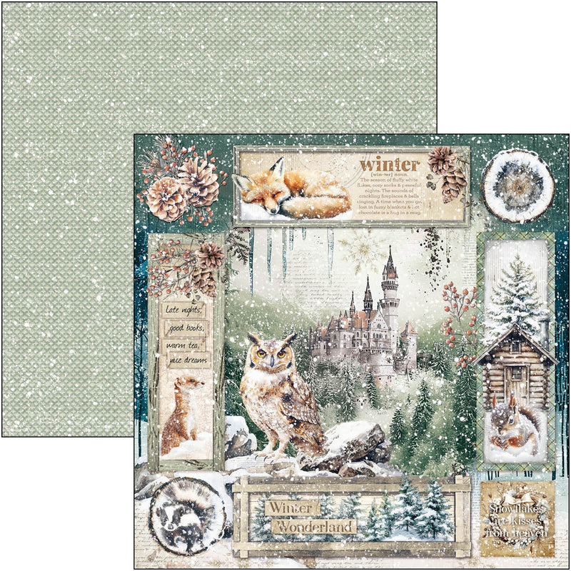 Ciao Bella - Forest Tales - Paper Pad 8"x8"