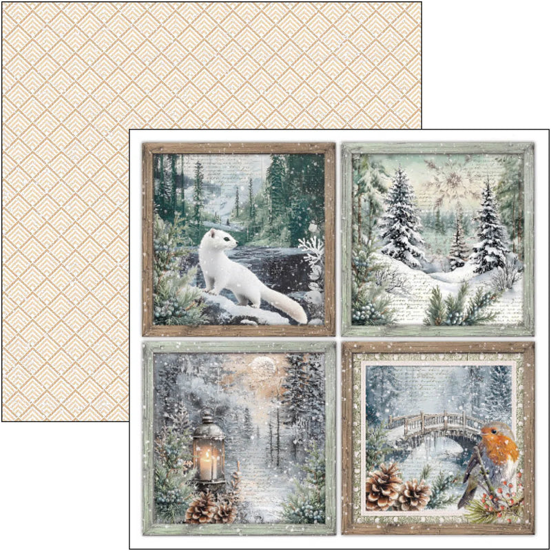 Ciao Bella - Forest Tales - Paper Pad 8"x8"