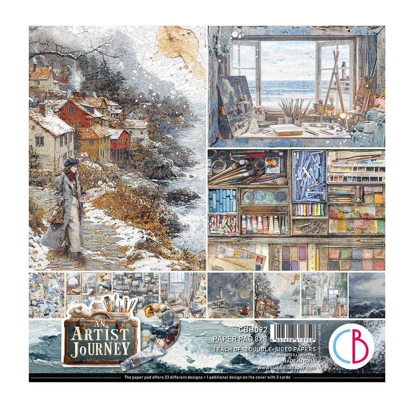 Ciao Bella - An Artist Journey - Paper Pad 8"x8"