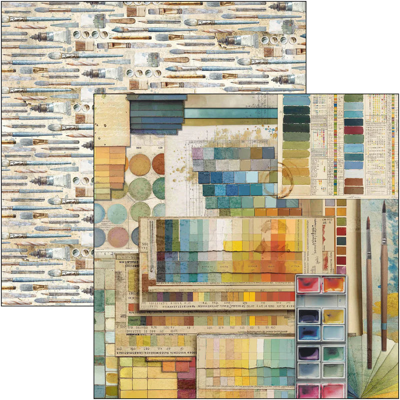 Ciao Bella - An Artist Journey - Paper Pad 8"x8"