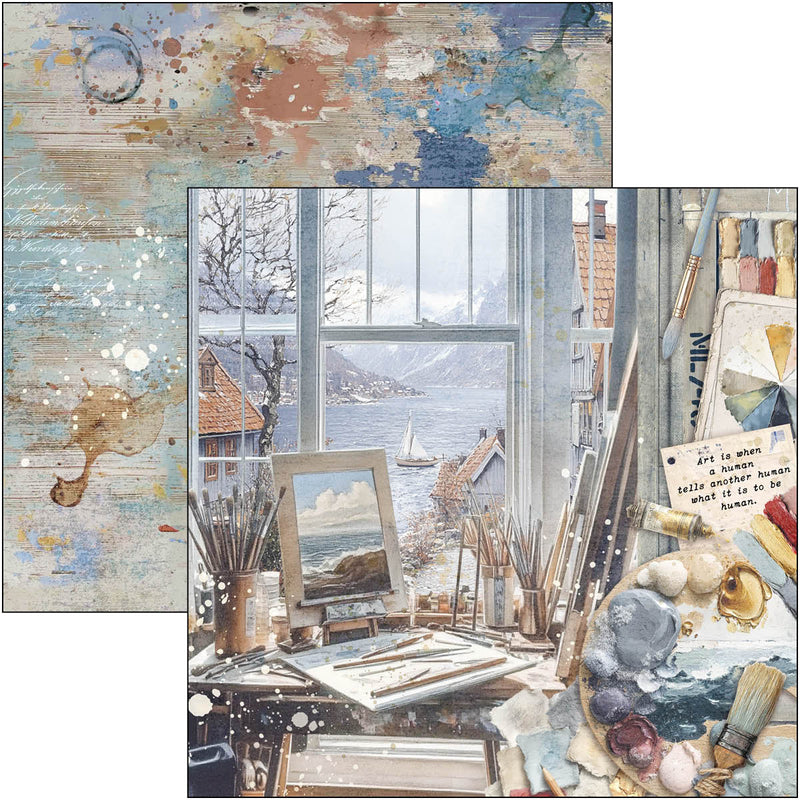 Ciao Bella - An Artist Journey - Paper Pad 8"x8"