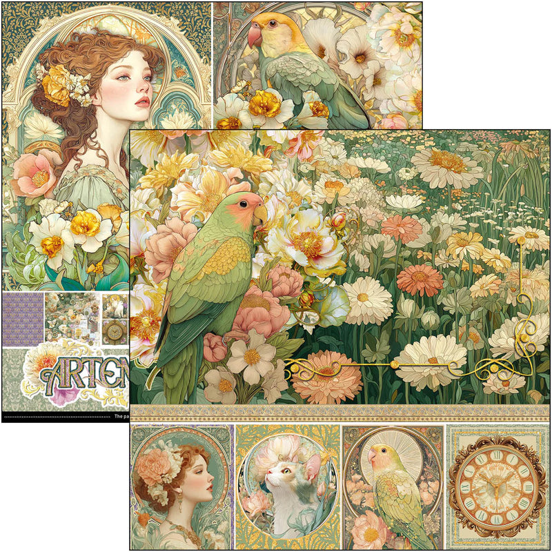 Ciao Bella - Artemis - Paper Pad 8"x8"