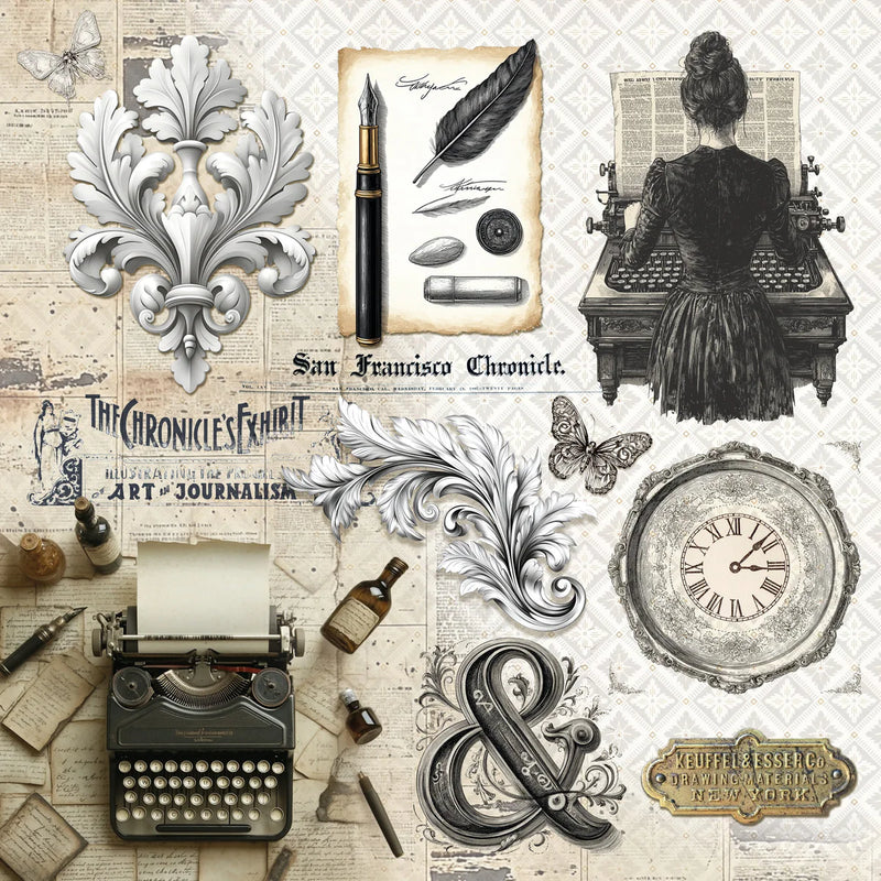 Ciao Bella - Typographic - Paper Pad 8"x8"