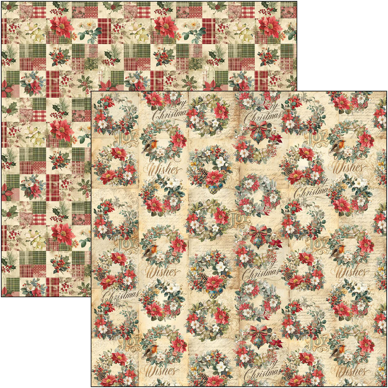 Ciao Bella - Merry & Bright - Paper Pad 8"x8"