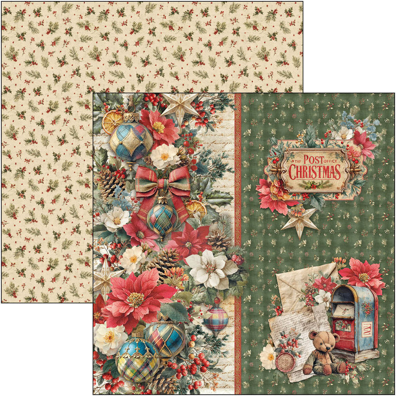 Ciao Bella - Merry & Bright - Paper Pad 8"x8"