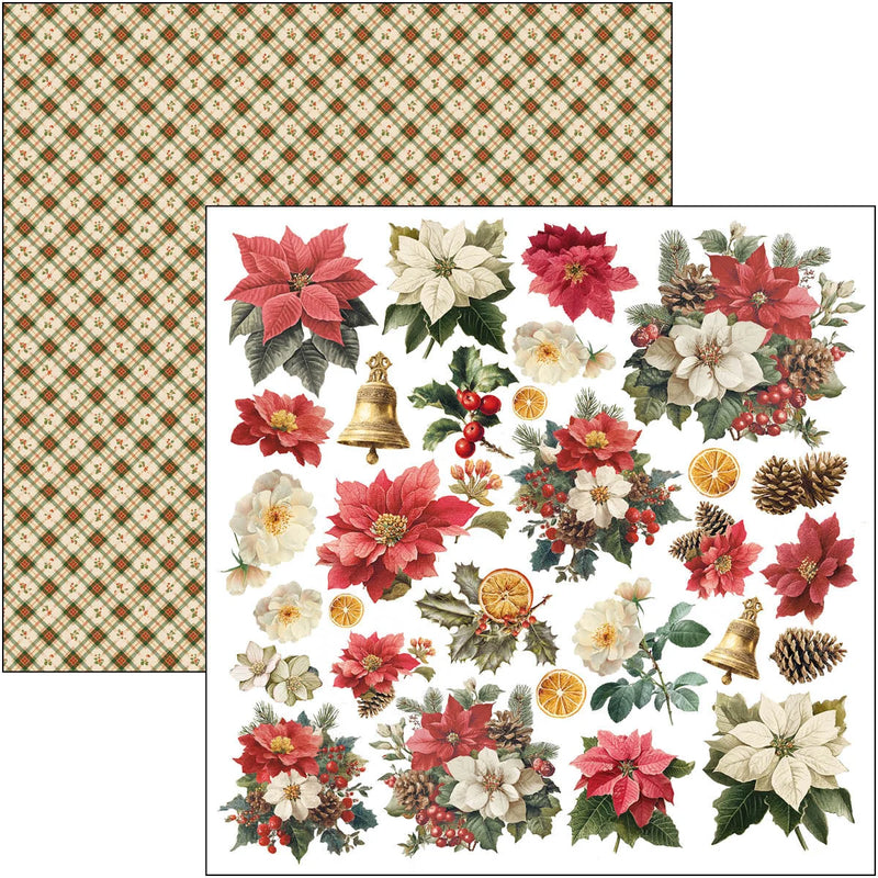 Ciao Bella - Merry & Bright - Paper Pad 8"x8"