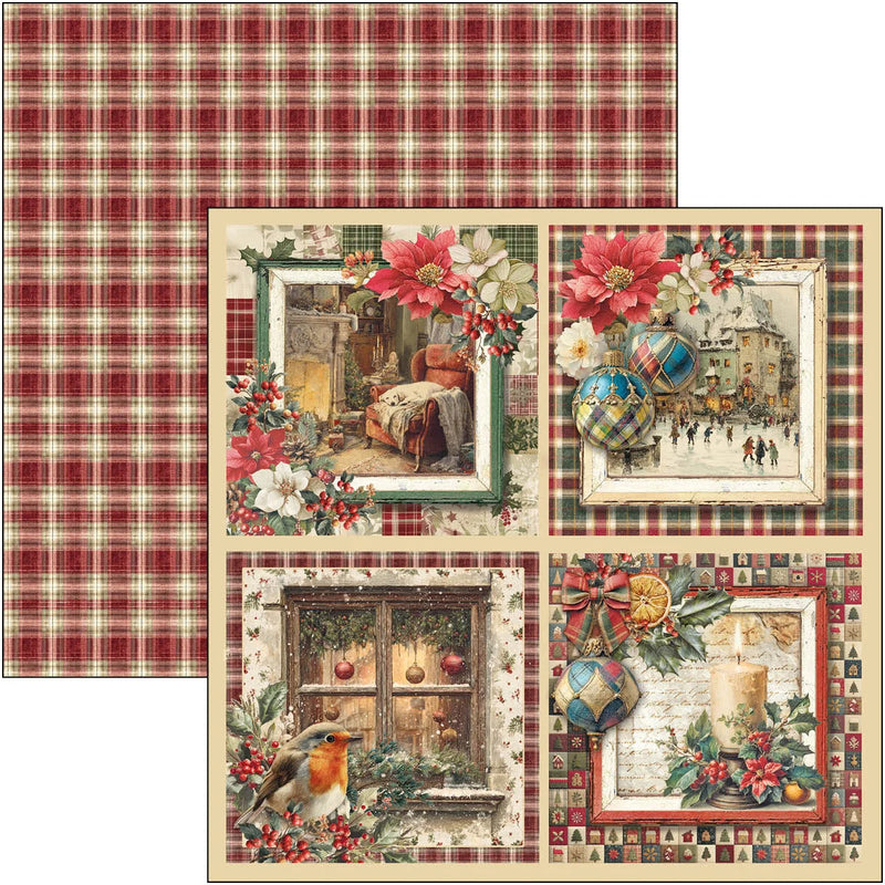 Ciao Bella - Merry & Bright - Paper Pad 8"x8"
