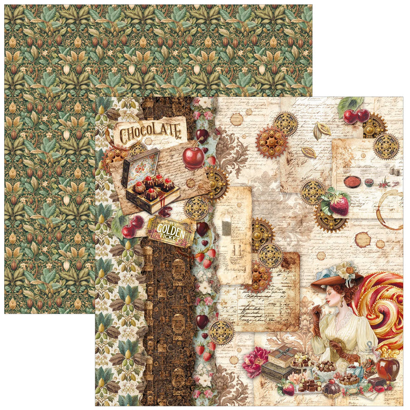 Ciao Bella - Chocolate Wanderlust - Paper Pad 8"x8"