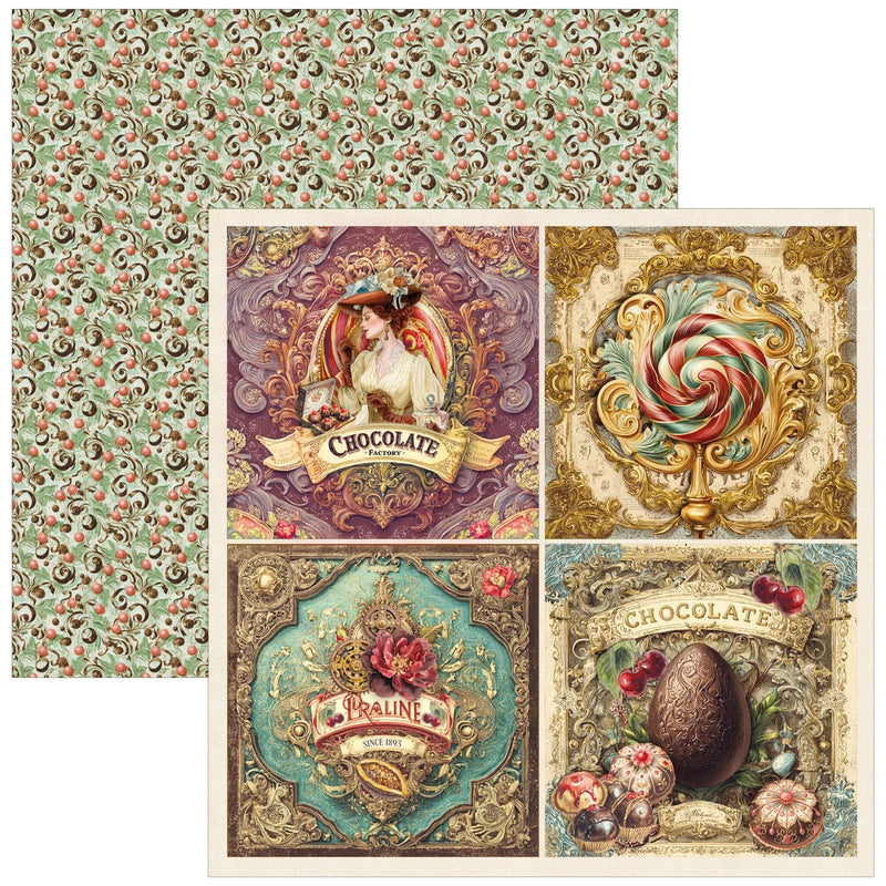Ciao Bella - Chocolate Wanderlust - Paper Pad 8"x8"