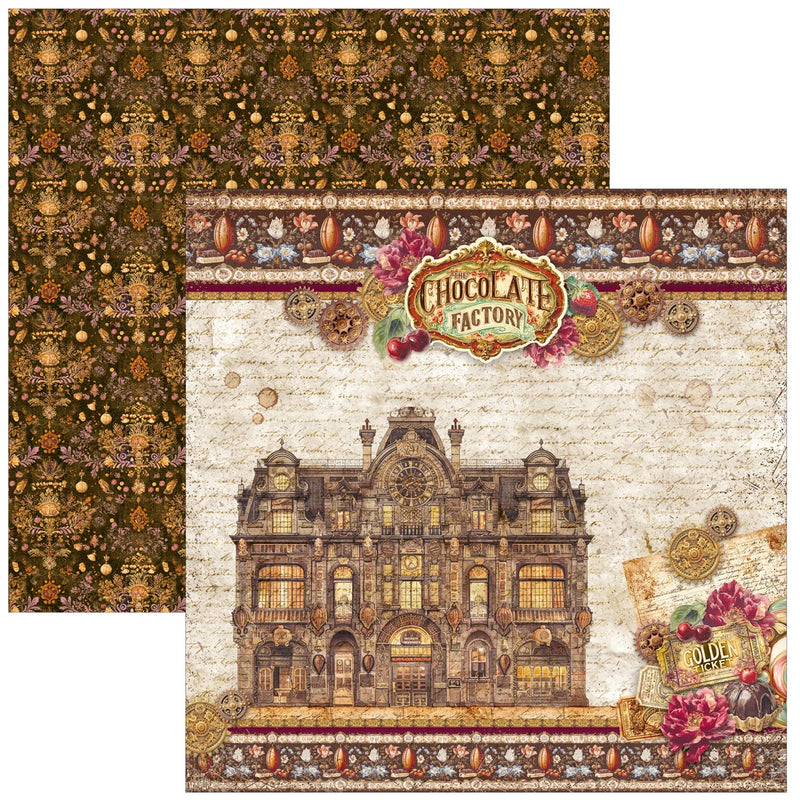 Ciao Bella - Chocolate Wanderlust - Paper Pad 8"x8"