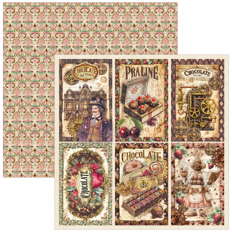 Ciao Bella - Chocolate Wanderlust - Paper Pad 8"x8"
