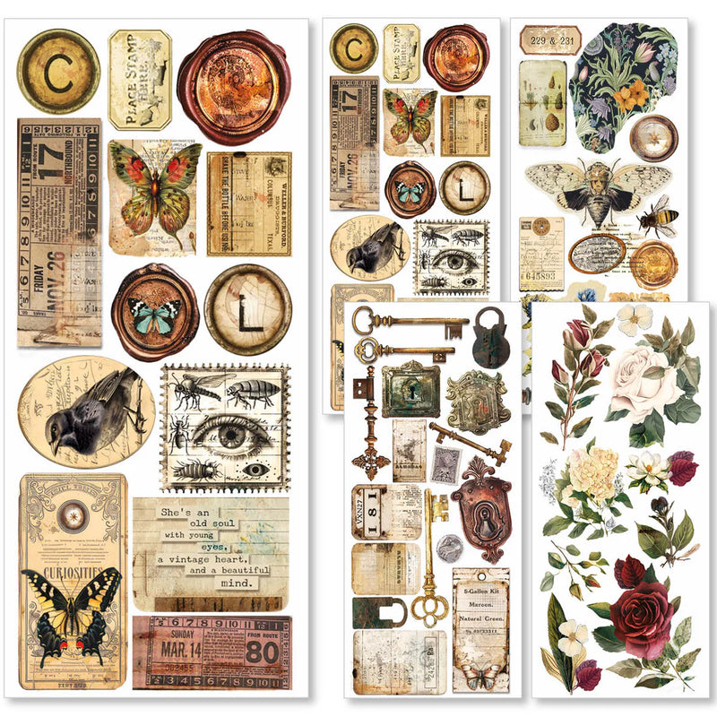 Ciao Bella - Cabinet Of Curiosities - Transparent Adhesive Sheets
