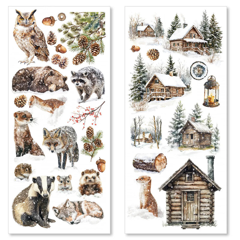 Ciao Bella - Forest Tales - Transparent Adhesive Sheets