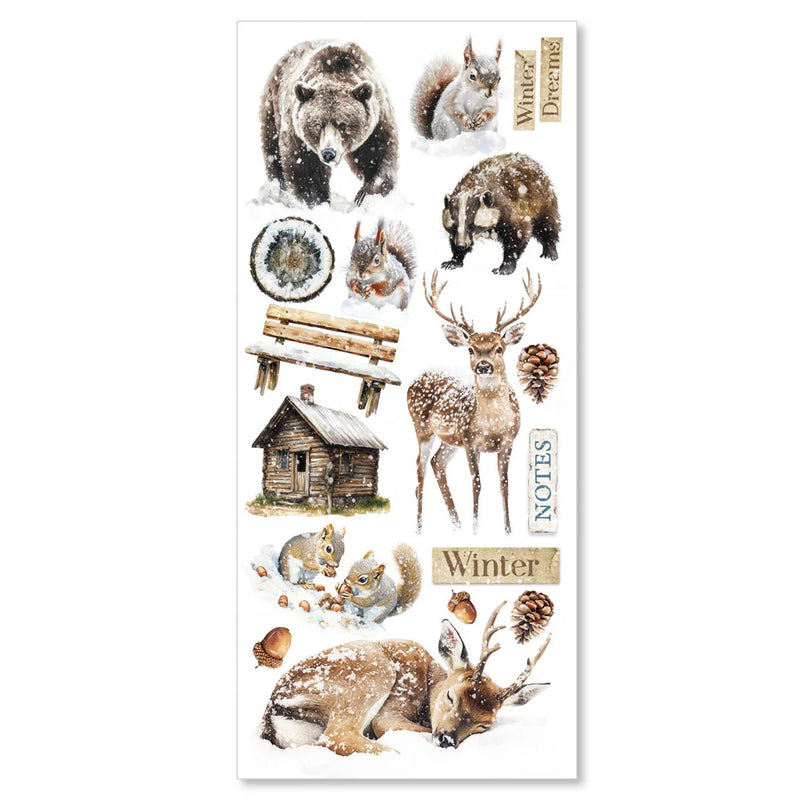 Ciao Bella - Forest Tales - Transparent Adhesive Sheets