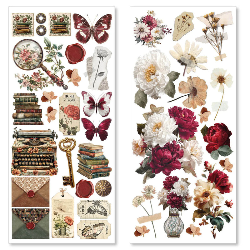 Ciao Bella - Book Lover - Transparent Adhesive Sheets