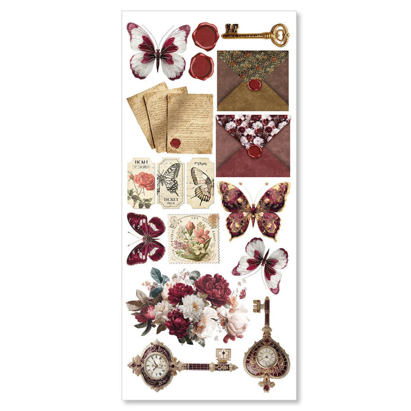 Ciao Bella - Book Lover - Transparent Adhesive Sheets