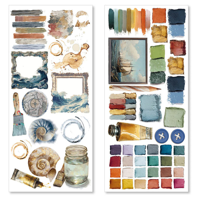 Ciao Bella - An Artist Journey - Transparent Adhesive Sheets