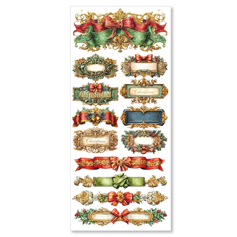 Ciao Bella - Eternal Christmas - Transparent Adhesive Sheets