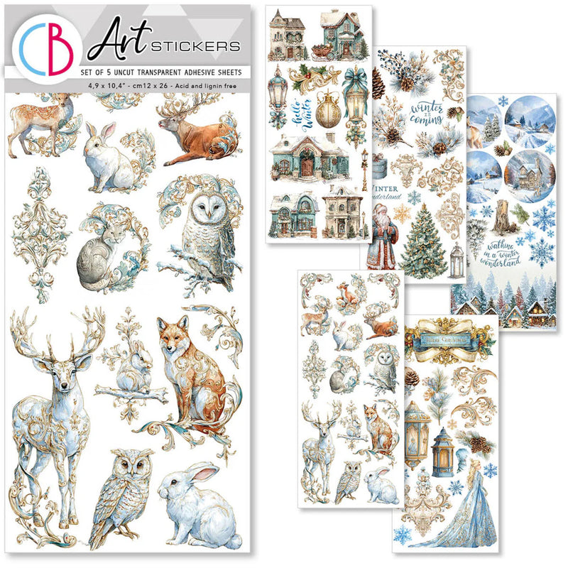 Ciao Bella - Winterling - Transparent Adhesive Sheets