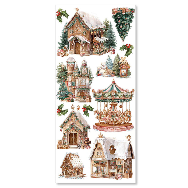 Ciao Bella - The Jolly Elfs - Transparent Adhesive Sheets