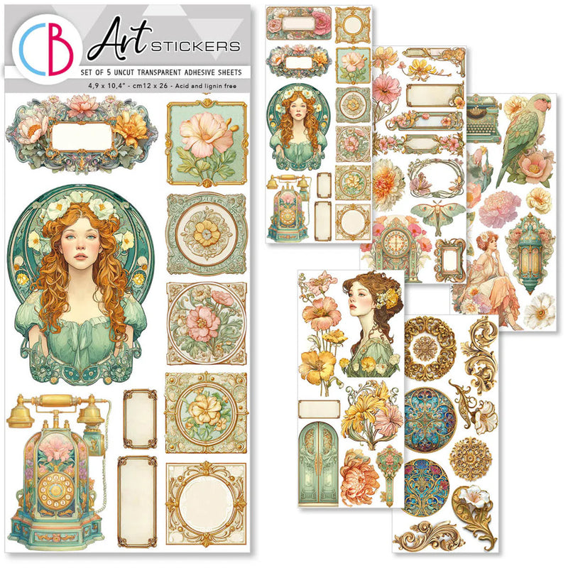 Ciao Bella - Artemis - Transparent Adhesive Sheets