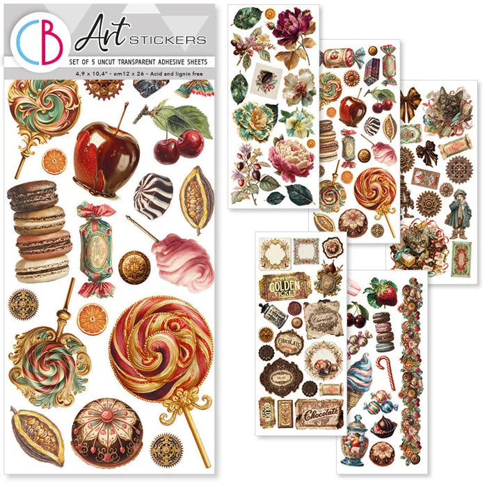 Ciao Bella - Chocolate Wanderlust - Transparent Adhesive Sheets
