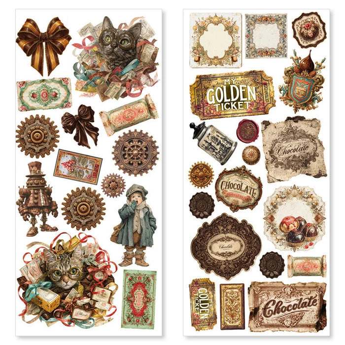 Ciao Bella - Chocolate Wanderlust - Transparent Adhesive Sheets