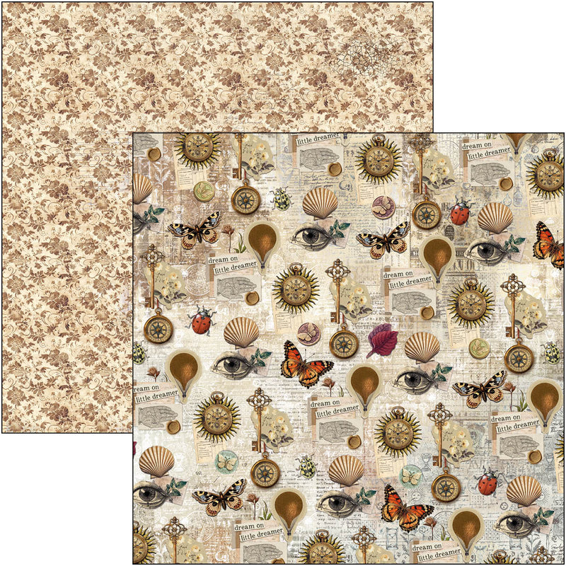 Ciao Bella - Cabinet Of Curiosities - Paper Pad 12"x12"