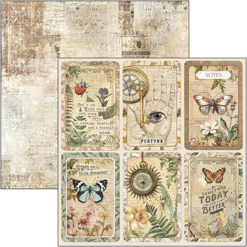 Ciao Bella - Cabinet Of Curiosities - Paper Pad 12"x12"