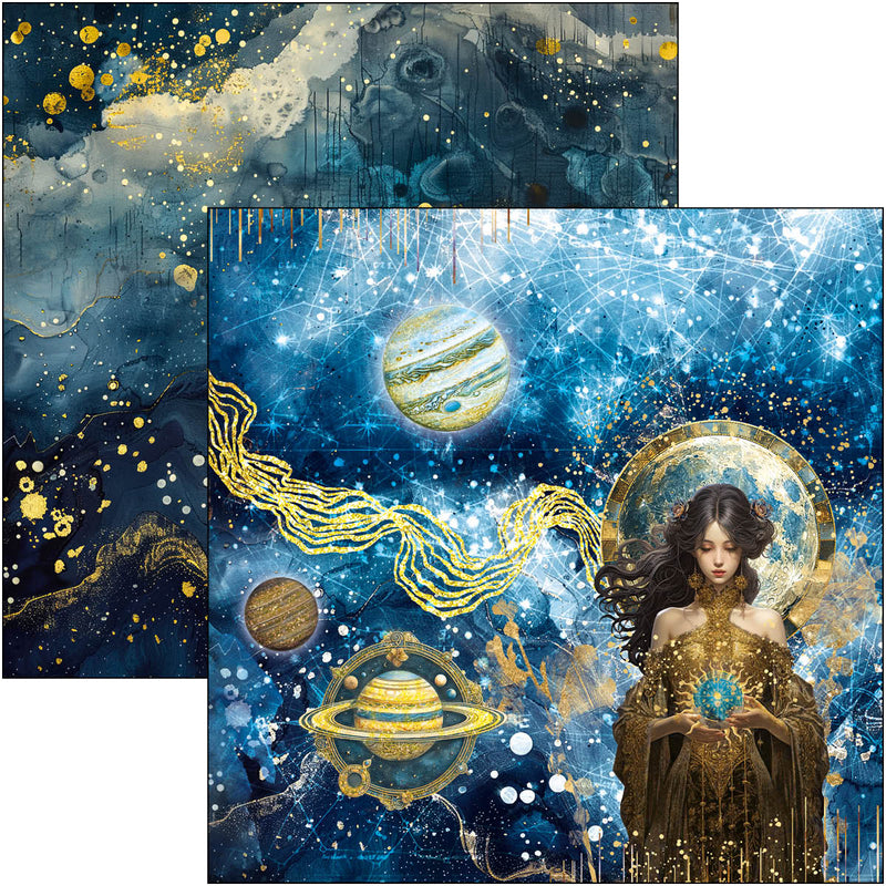 Ciao Bella - Celestial - Paper Pad 12"x12"