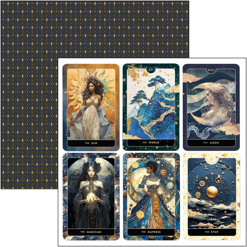 Ciao Bella - Celestial - Paper Pad 12"x12"