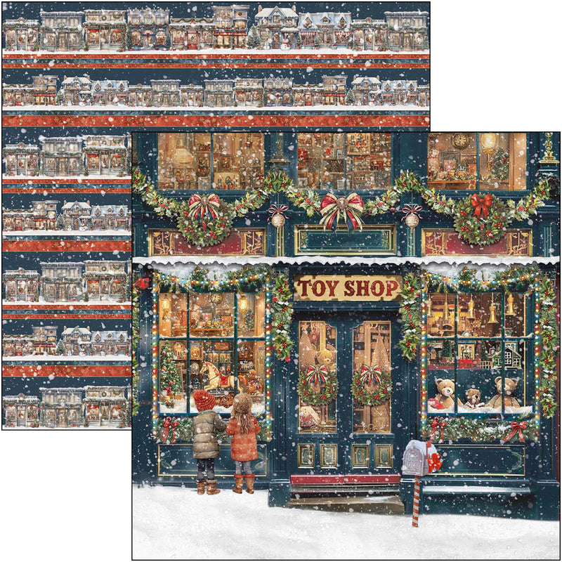 Ciao Bella - Toy Shop - Paper Pad 12"x12"