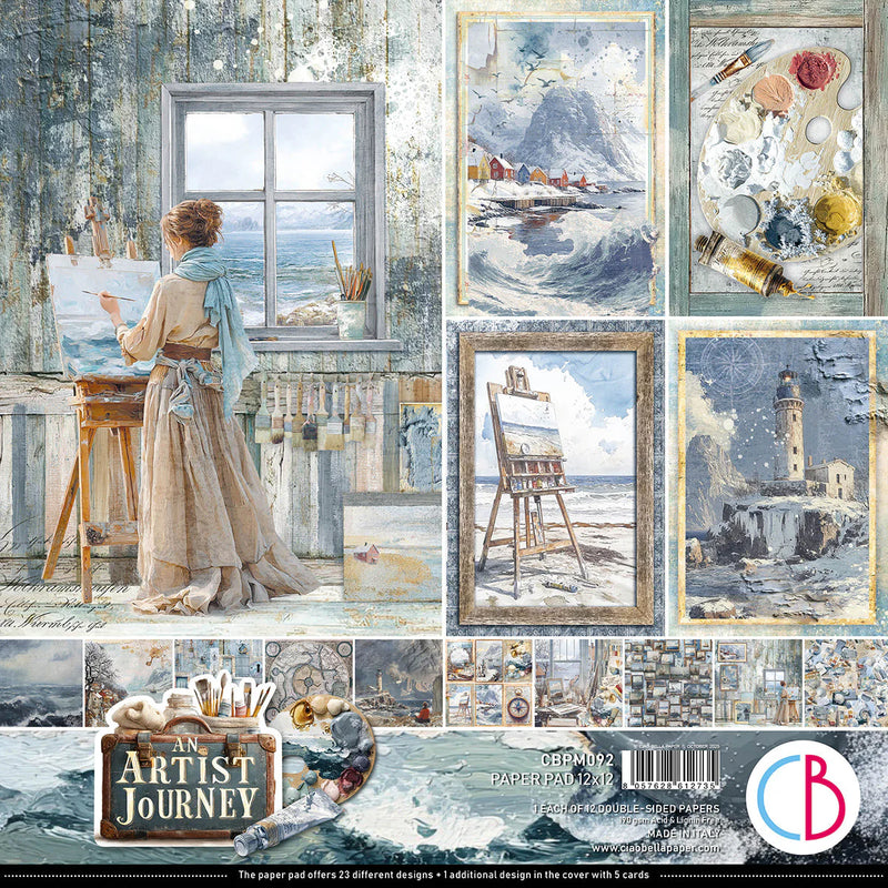 Ciao Bella - An Artist Journey - Paper Pad 12"x12"