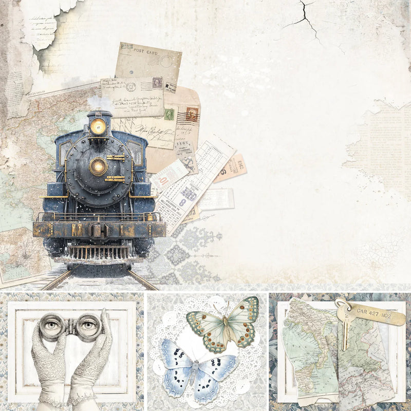 Ciao Bella - Eastern Journey - Paper Pad 12"x12"