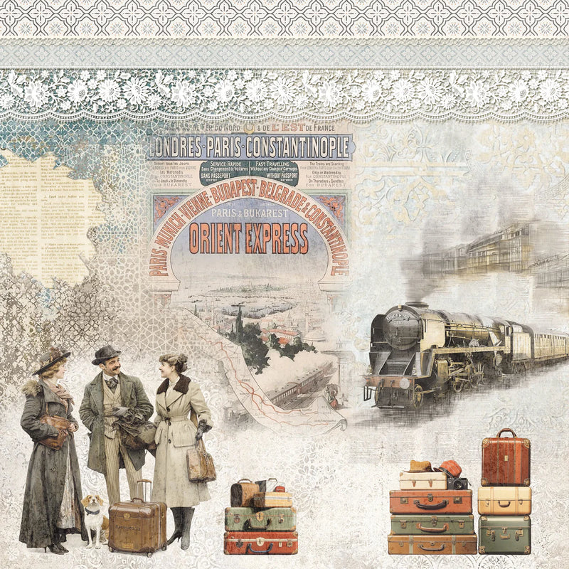 Ciao Bella - Eastern Journey - Paper Pad 12"x12"