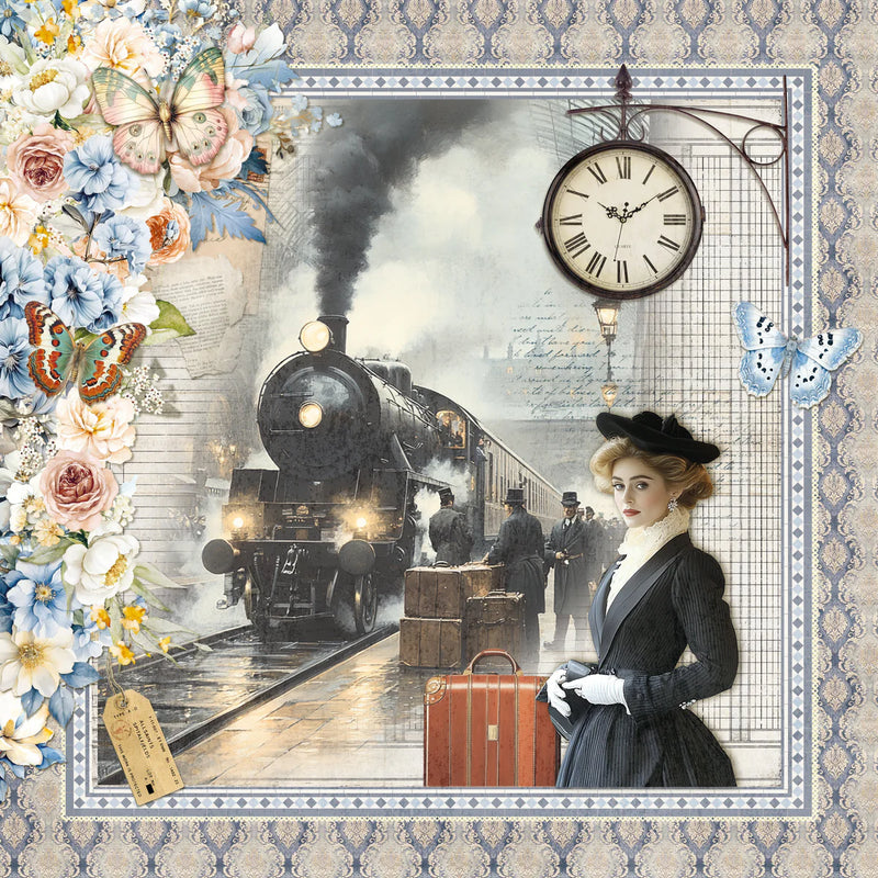 Ciao Bella - Eastern Journey - Paper Pad 12"x12"