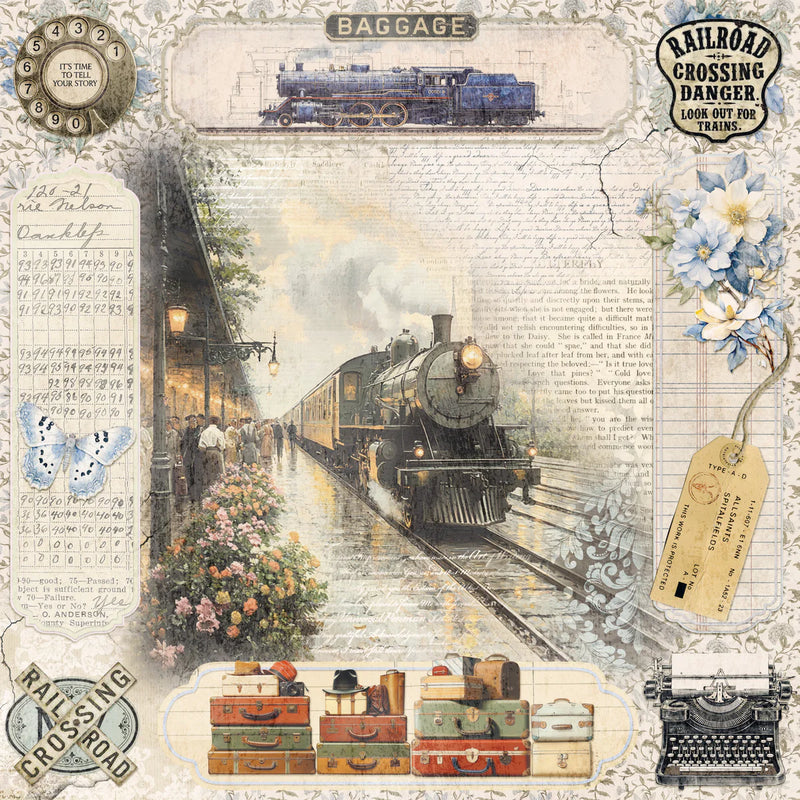Ciao Bella - Eastern Journey - Paper Pad 12"x12"