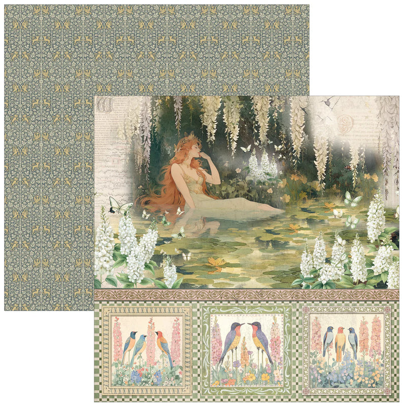 Ciao Bella - Courtly Love - Paper Pad 12"x12"