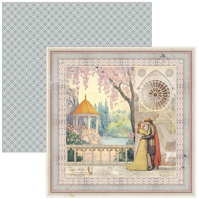 Ciao Bella - Courtly Love - Paper Pad 12"x12"