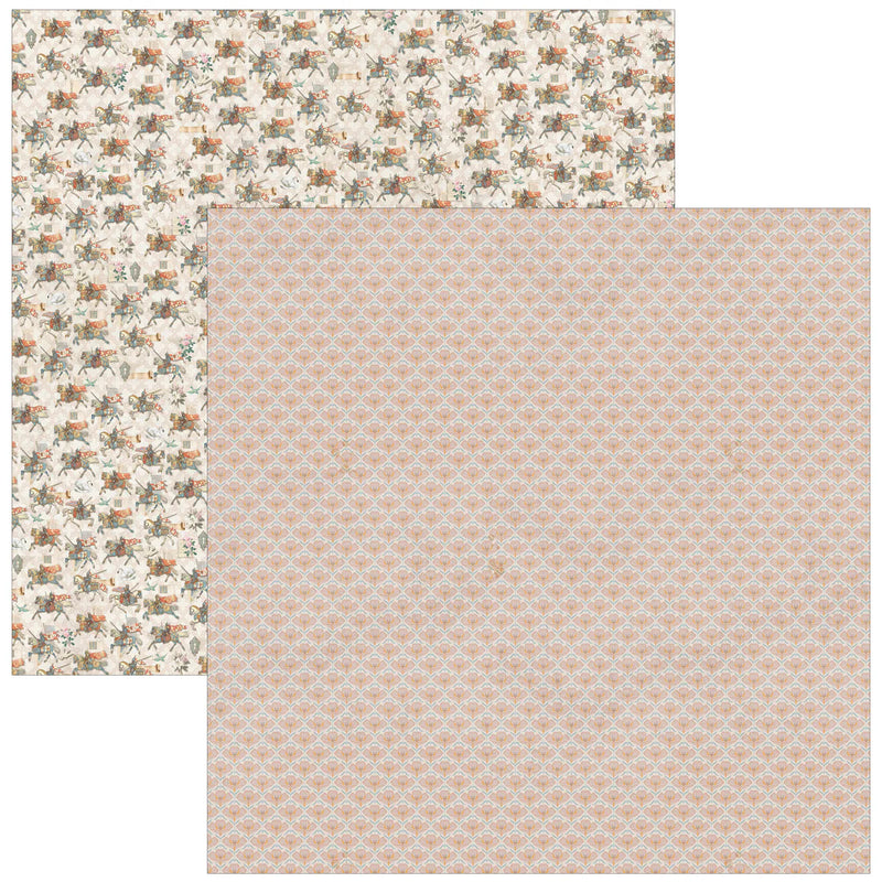 Ciao Bella - Courtly Love - Paper Pad 12"x12"