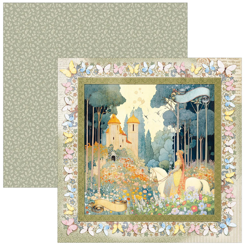 Ciao Bella - Courtly Love - Paper Pad 12"x12"