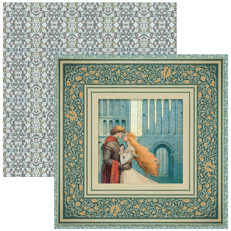 Ciao Bella - Courtly Love - Paper Pad 12"x12"
