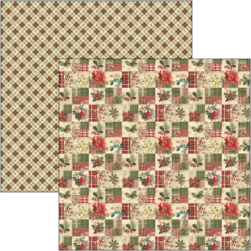 Ciao Bella - Merry & Bright - Paper Pad 12"x12"