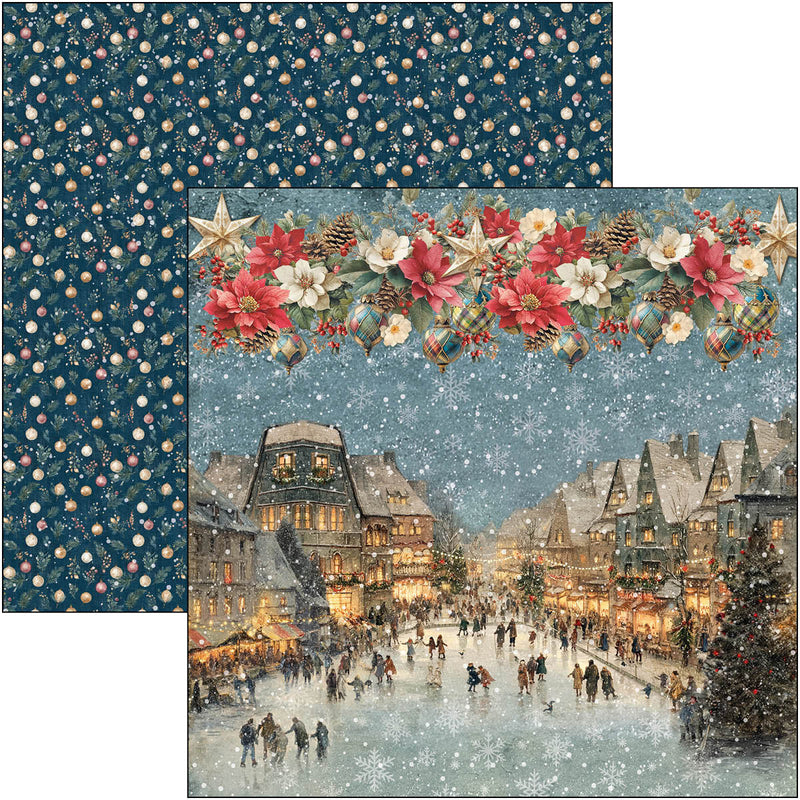 Ciao Bella - Merry & Bright - Paper Pad 12"x12"