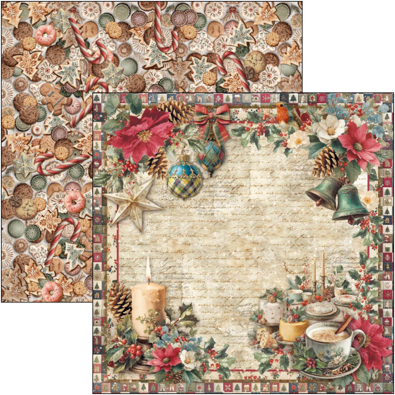 Ciao Bella - Merry & Bright - Paper Pad 12"x12"