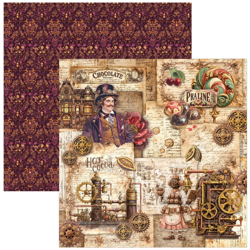 Ciao Bella - Chocolate Wanderlust - Paper Pad 12"x12"