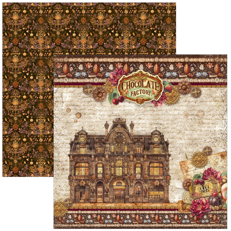 Ciao Bella - Chocolate Wanderlust - Paper Pad 12"x12"