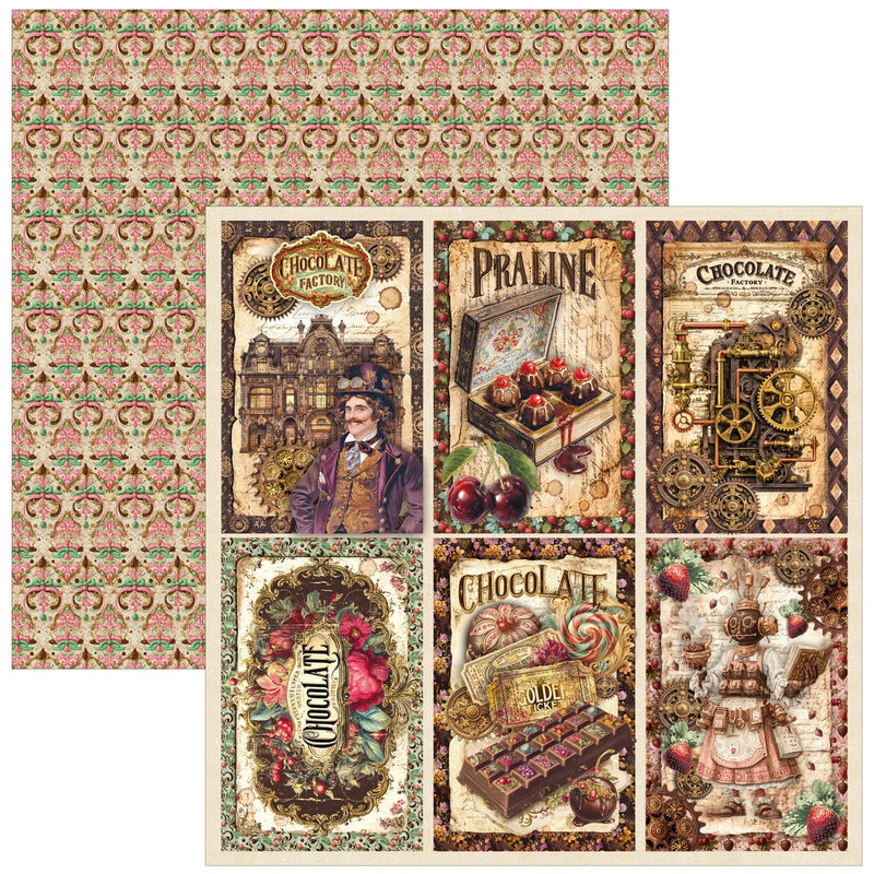 Ciao Bella - Chocolate Wanderlust - Paper Pad 12"x12"